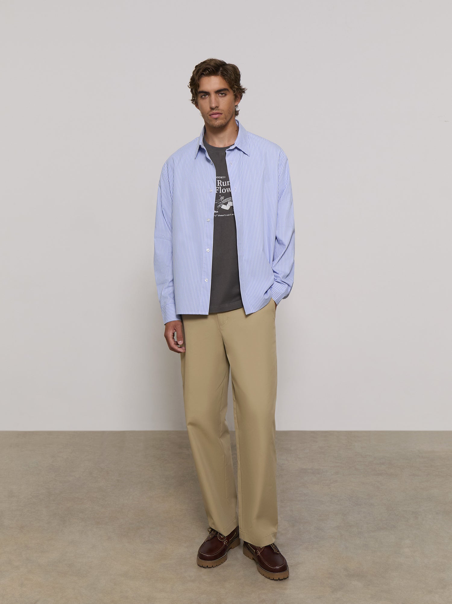 Camisa a rayas regular fit - ULK James