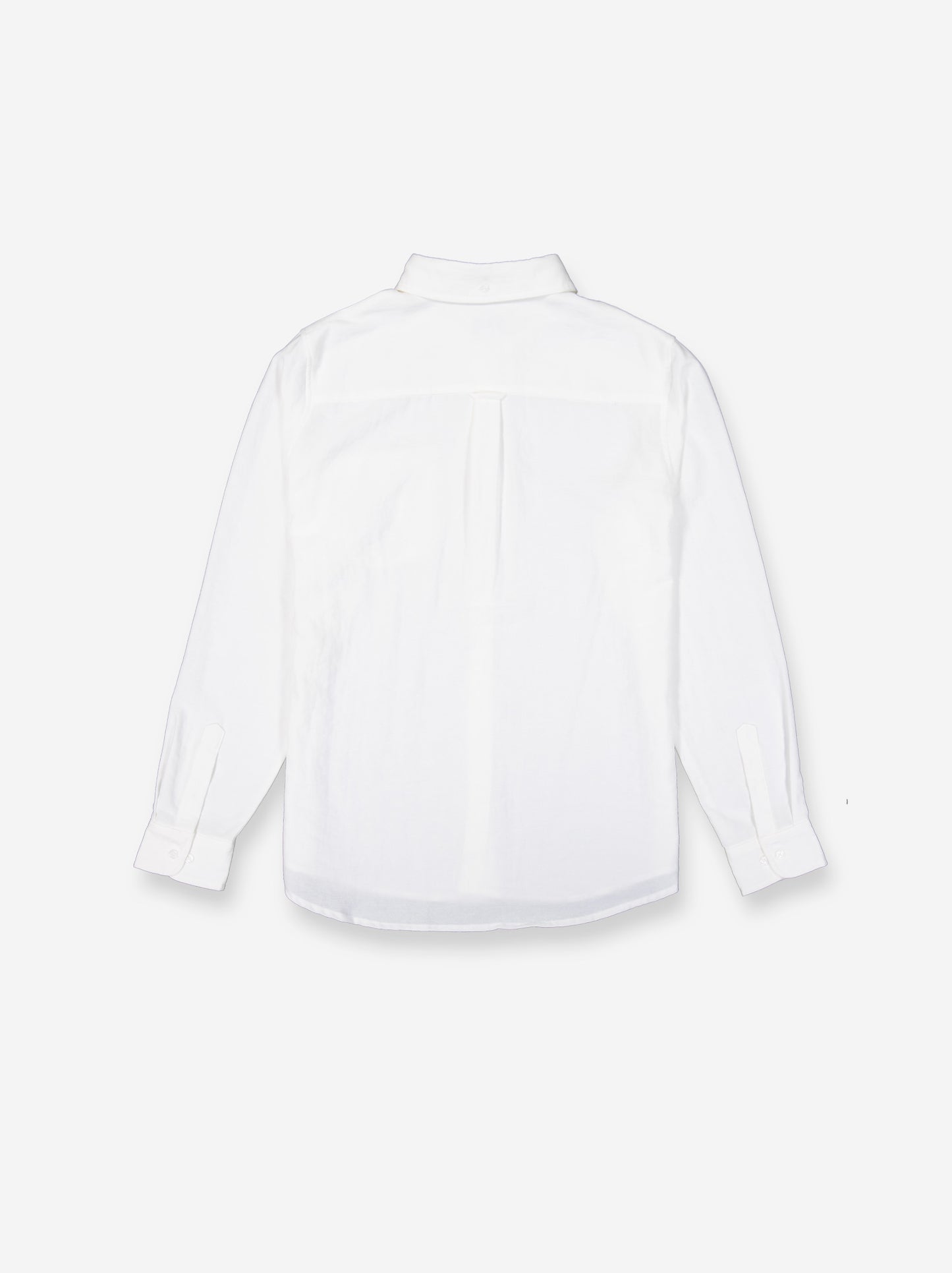 Camisa blanca de popelín con bolsillo - Dublin