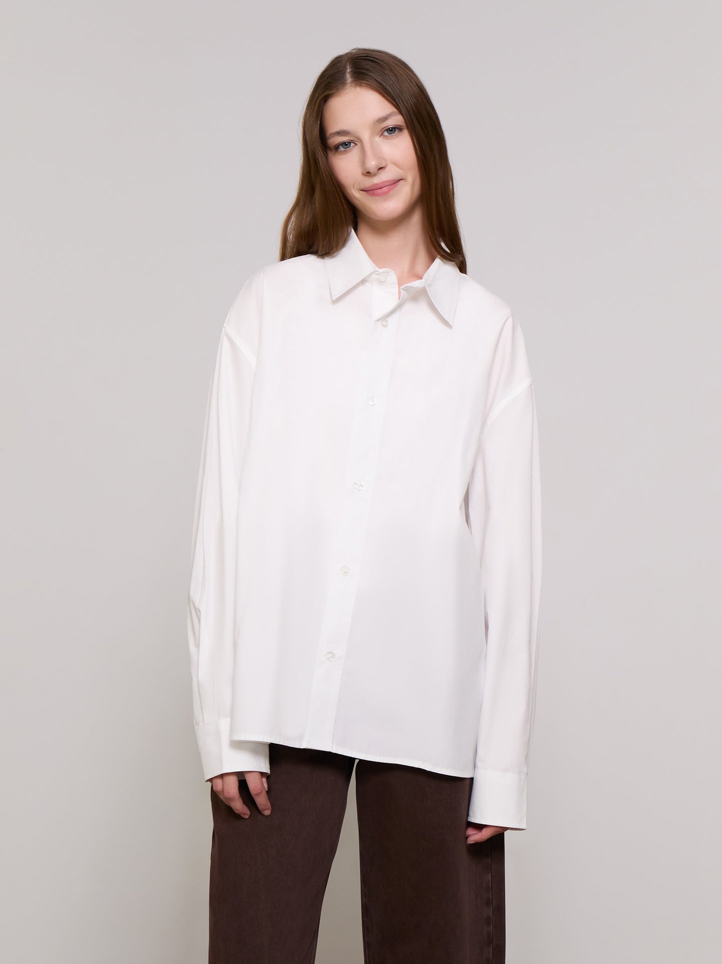 White poplin shirt - ULK Alina