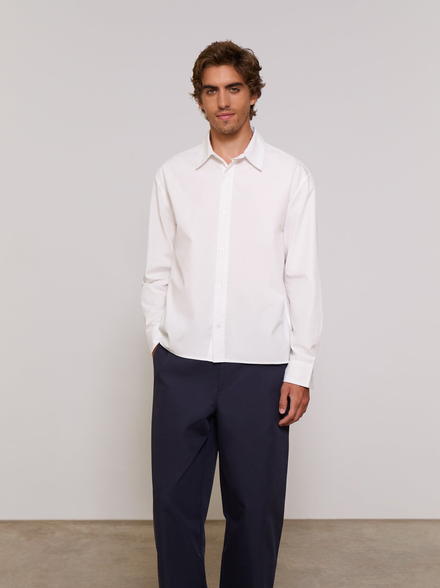 Camisa blanca regular fit - ULK James