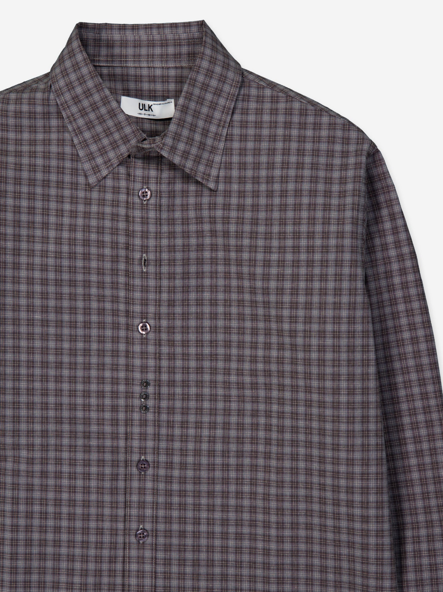 Camisa de Cuadros Gris - Phamton