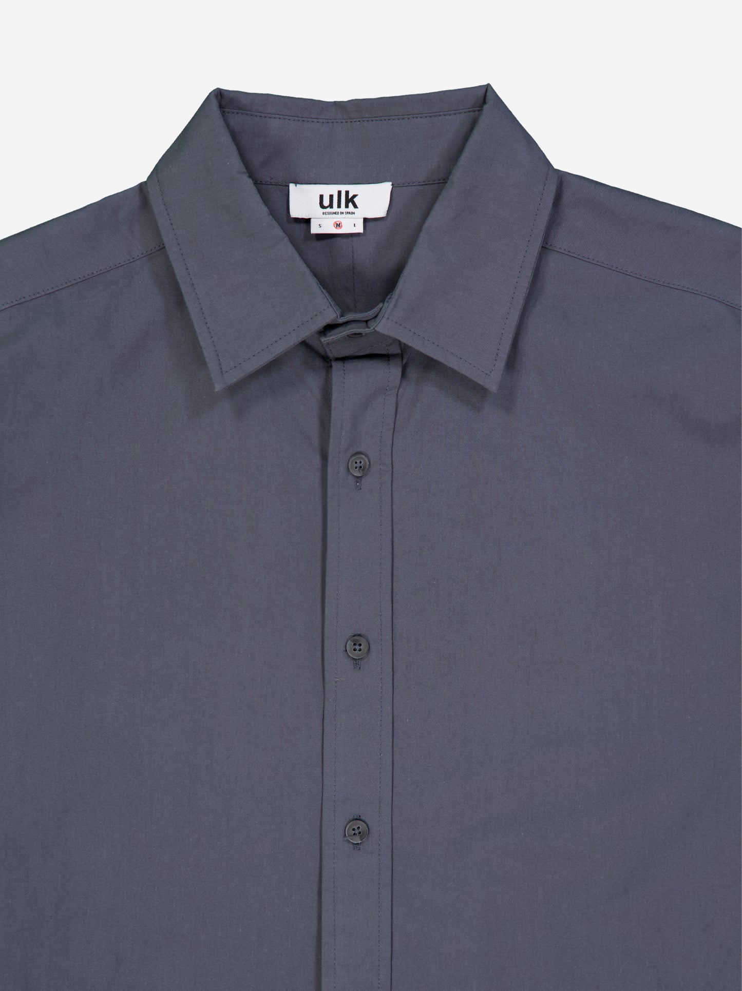 Camisa de manga larga lisa - Gijón