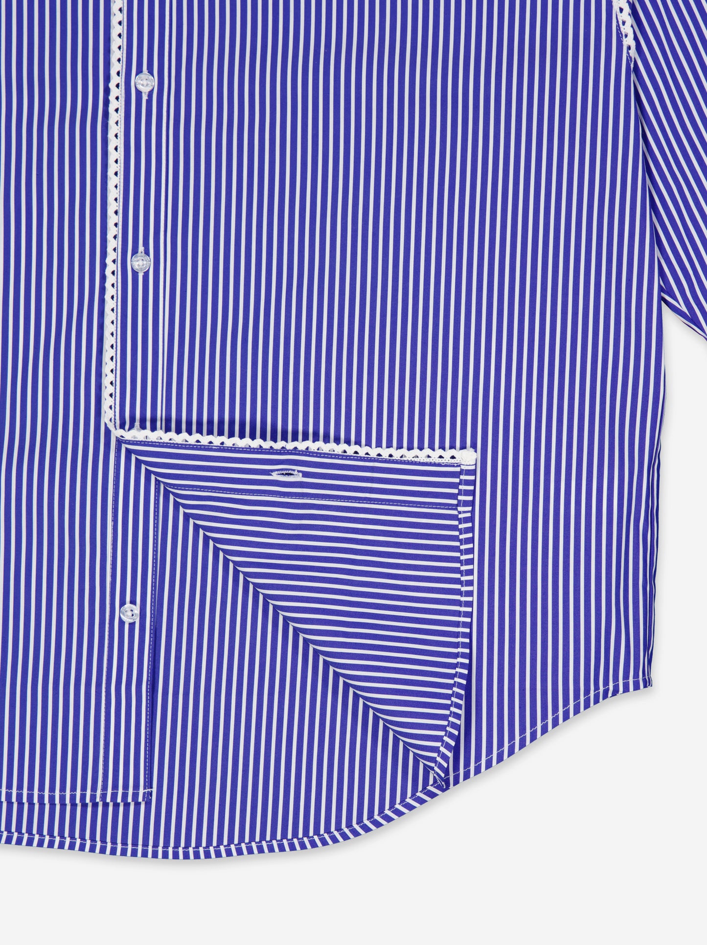Striped poplin shirt - ULK Lucy