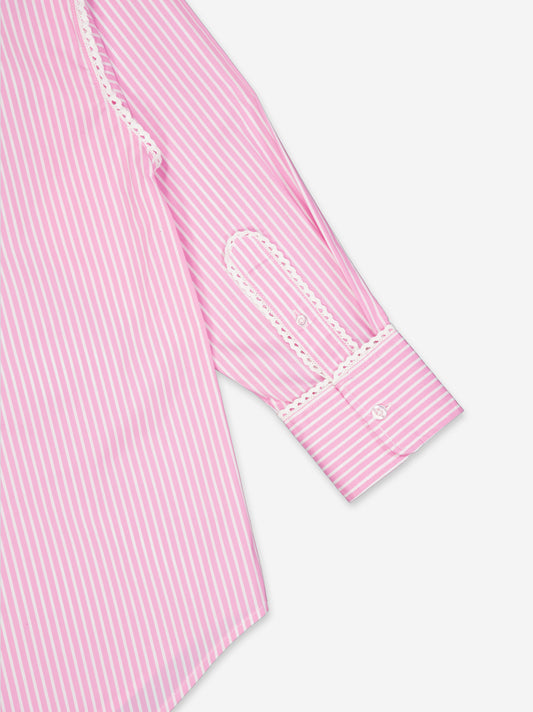 Striped poplin shirt - ULK Lucy