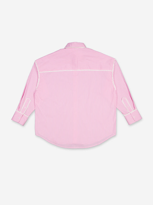 Striped poplin shirt - ULK Lucy