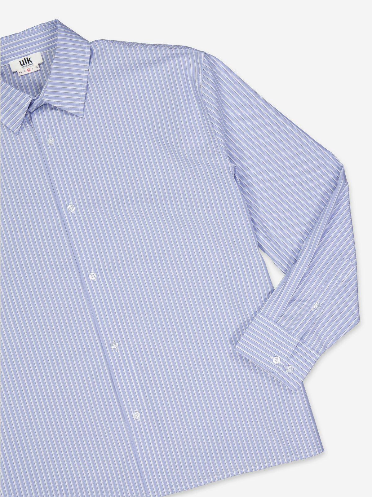 Blue poplin shirt - ULK Alina