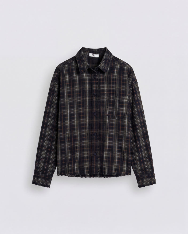 Camisa a cuadros relaxed fit - Aby