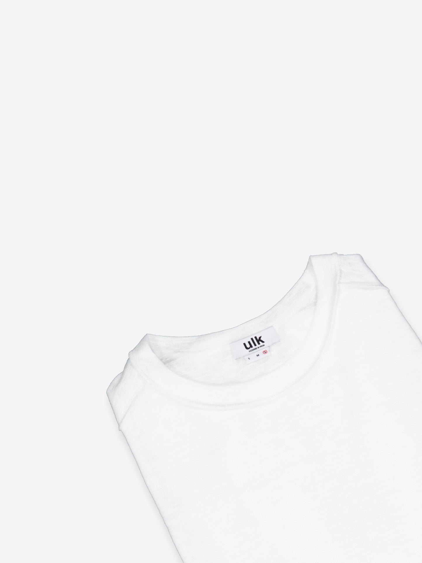 Camiseta blanca manga corta - Malaga