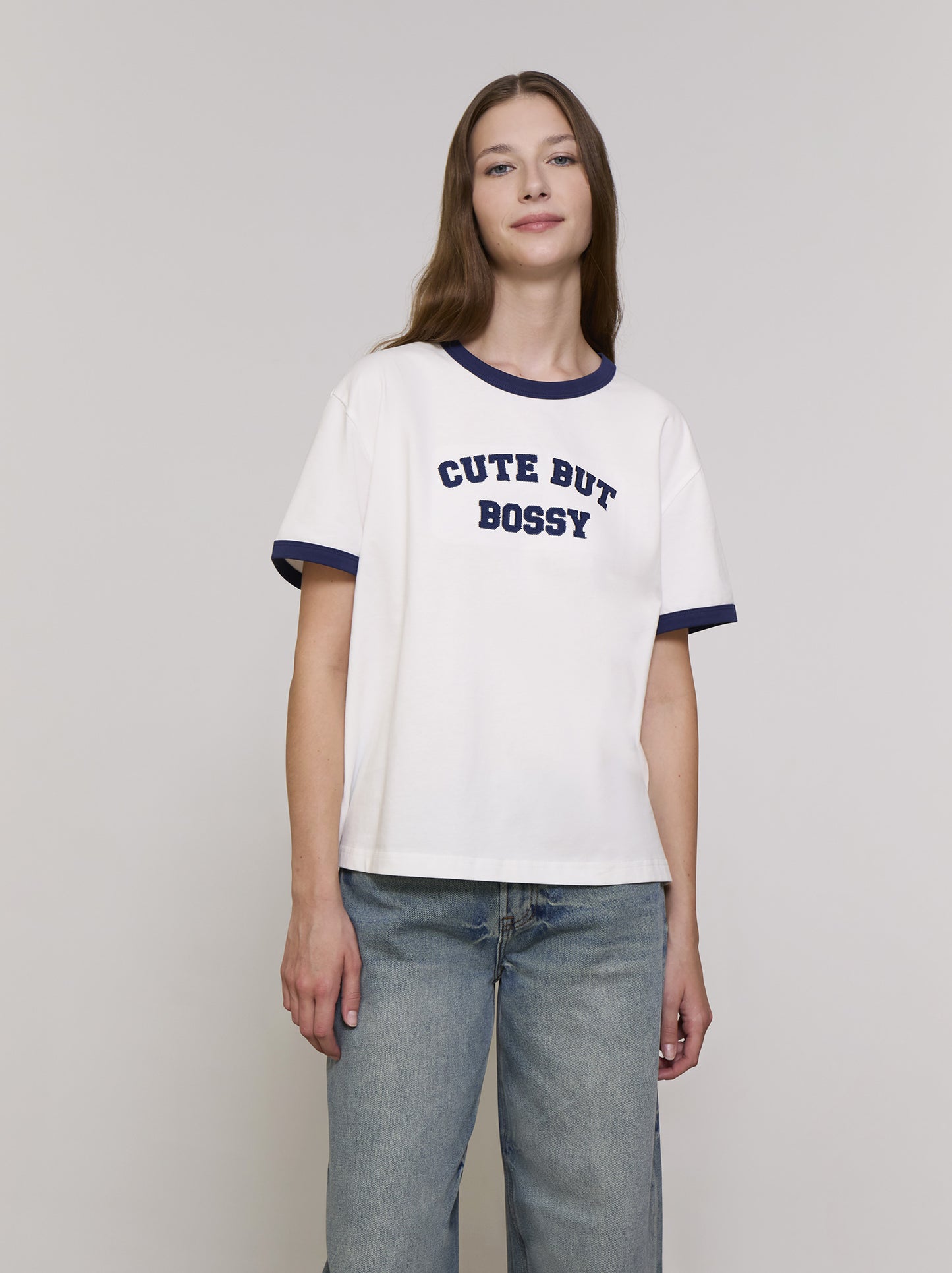 T-shirt with claim - ULK Zoya