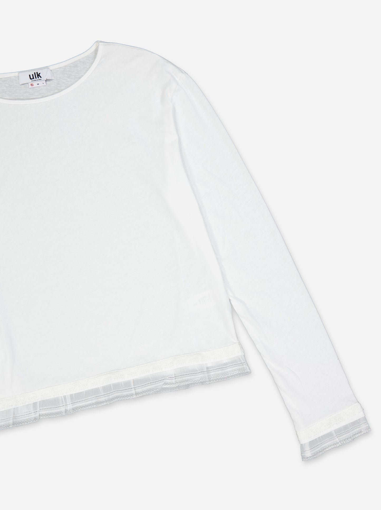 Double lace T-shirt - ULK Giorgia