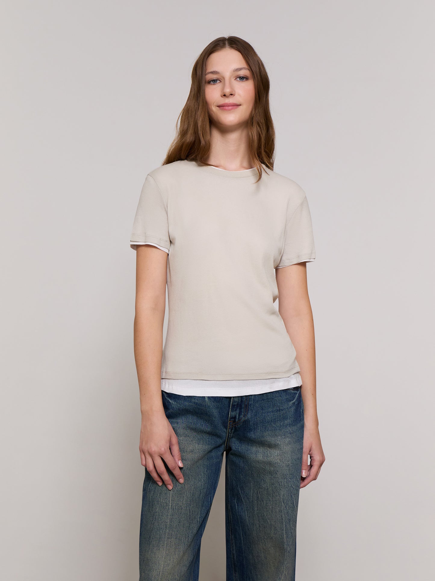 Double-breasted short-sleeved T-shirt - ULK Vittoria
