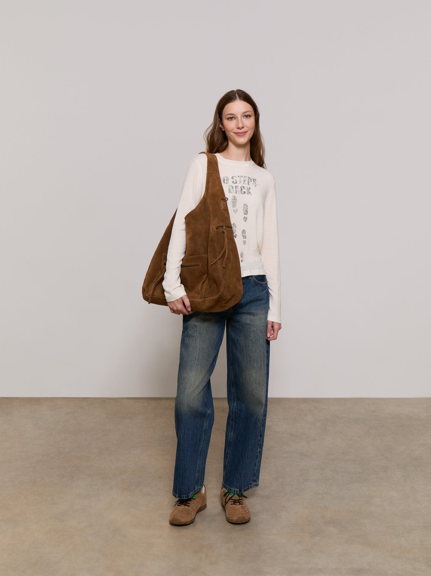 Long-sleeved printed T-shirt - ULK Margot