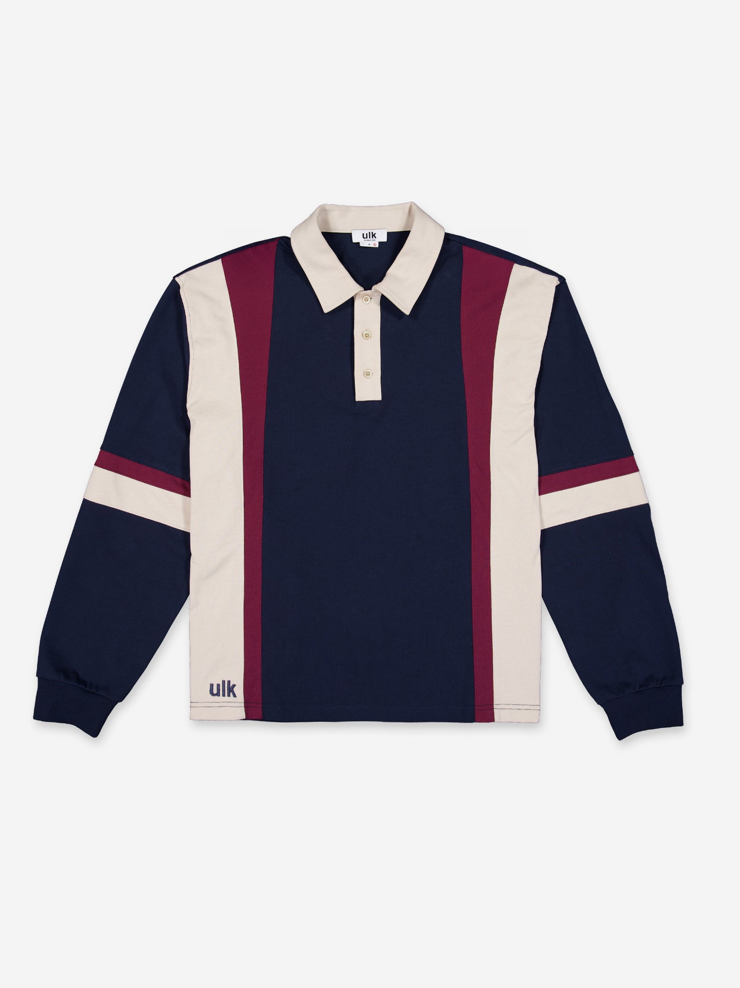 Camiseta manga larga con cuello polo - ULK Luc