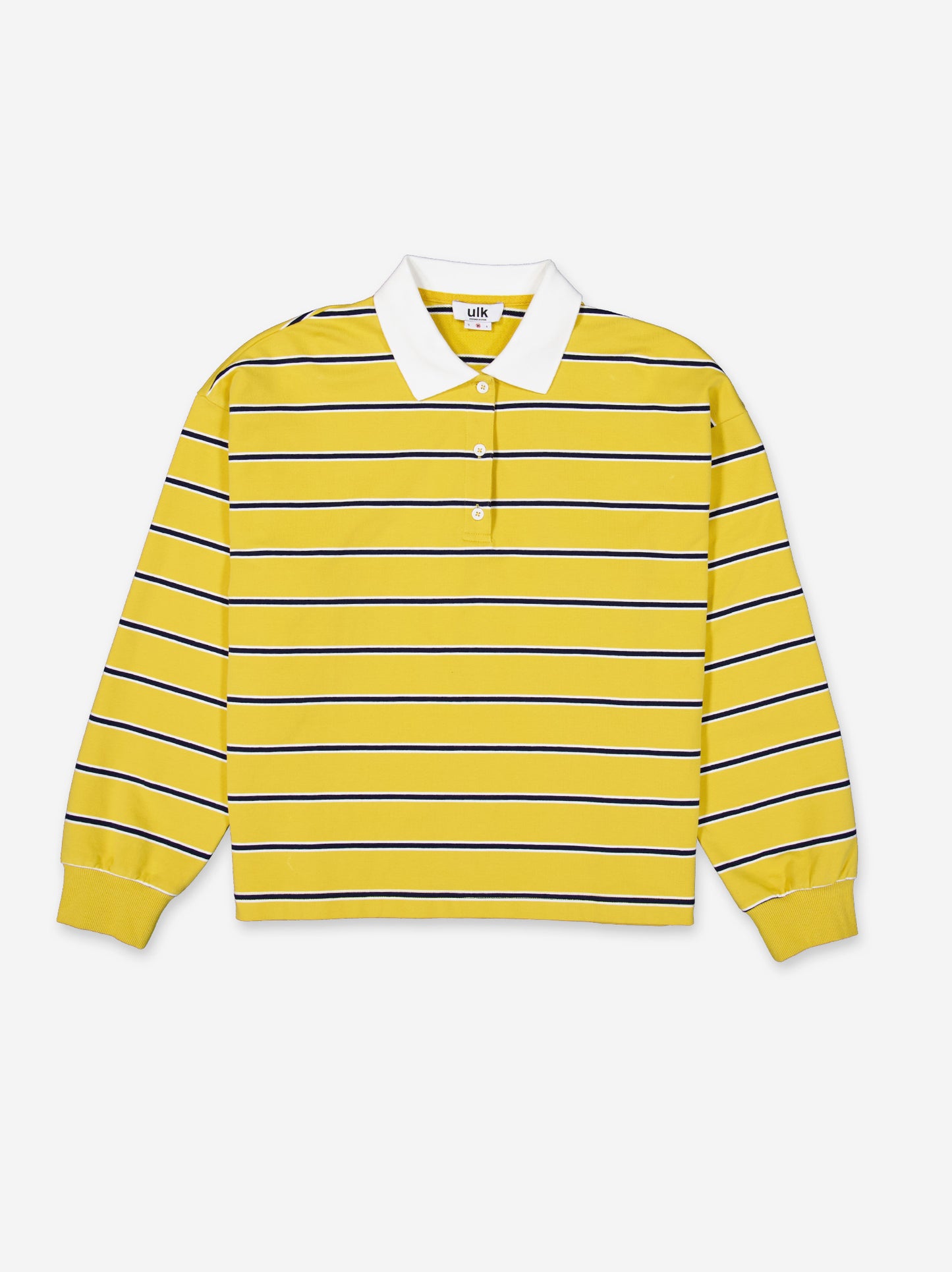 Long sleeve t-shirt with polo neck - ULK Luc