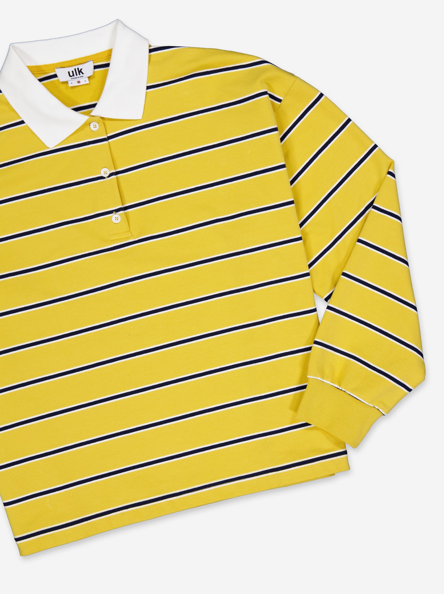 Long sleeve t-shirt with polo neck - ULK Luc