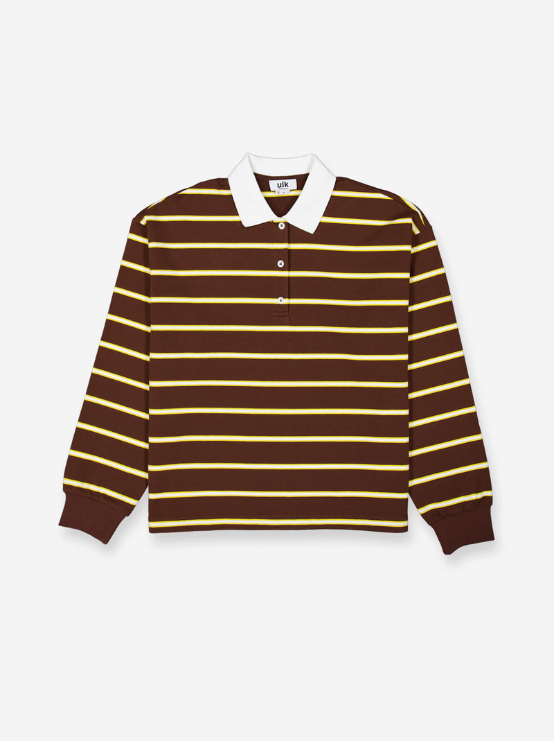 Long-sleeved polo shirt - Fiorella