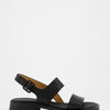 Camper Dana - Sandalias de piel negras
