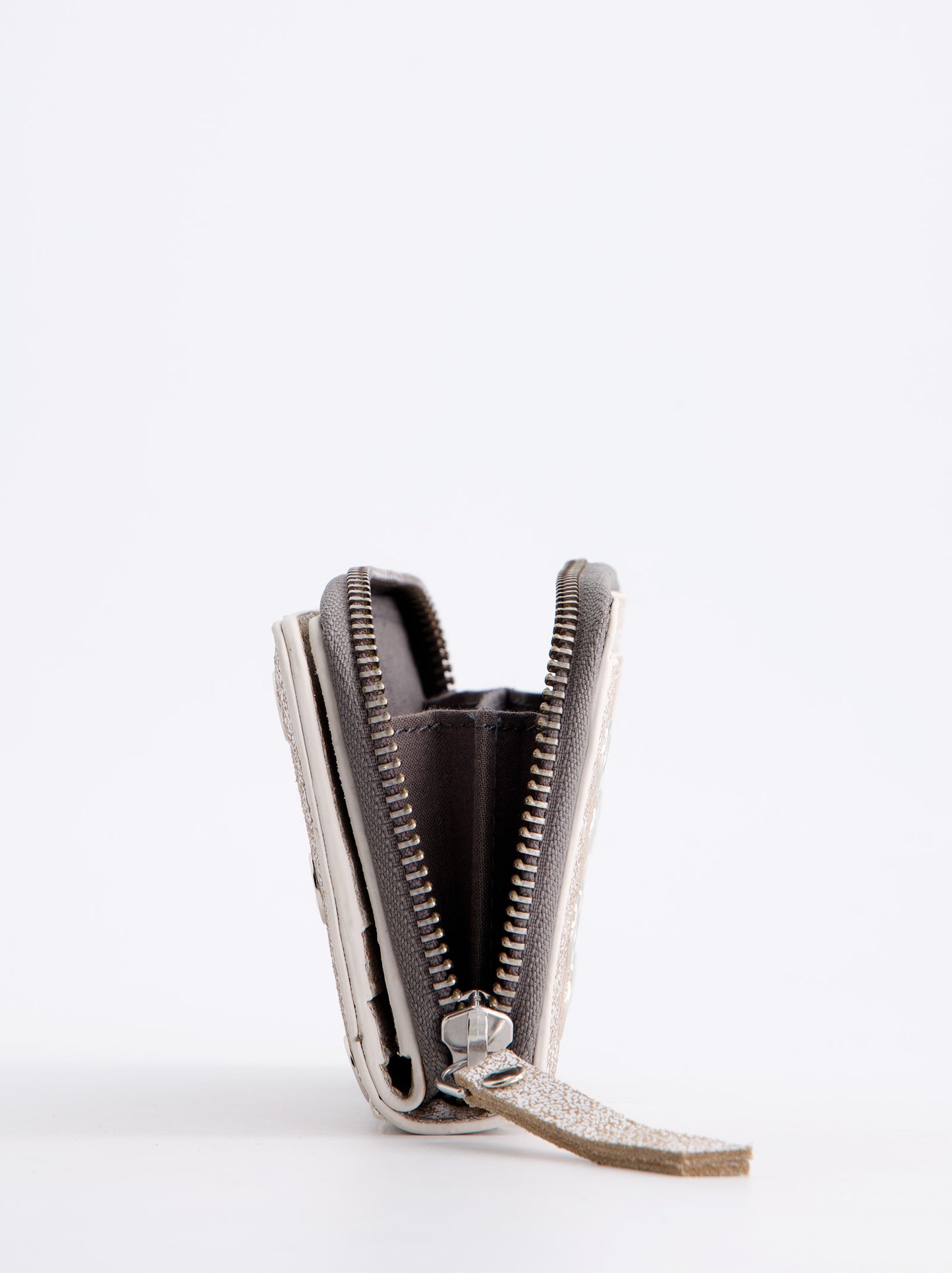 Cartera Compacta Efecto Craquelado -Baly