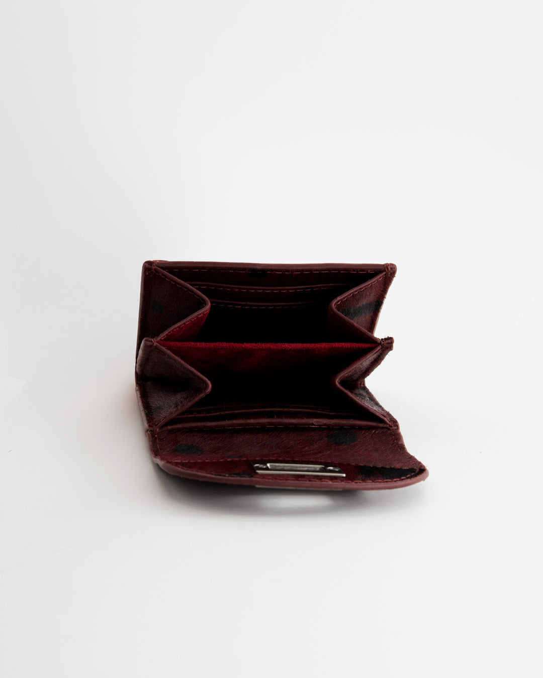 Cartera Mini Animal Print Burdeos - Sitt