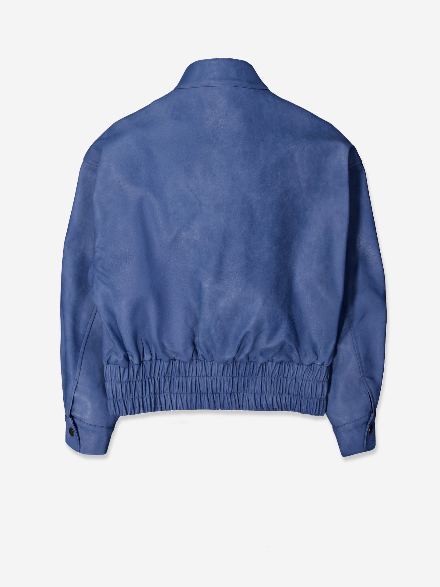 Cazadora Efecto Piel Azul - Estel