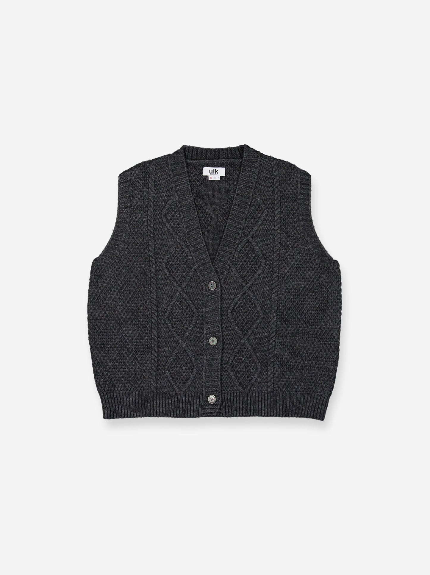 Chaleco de punto trenzado - Brooke