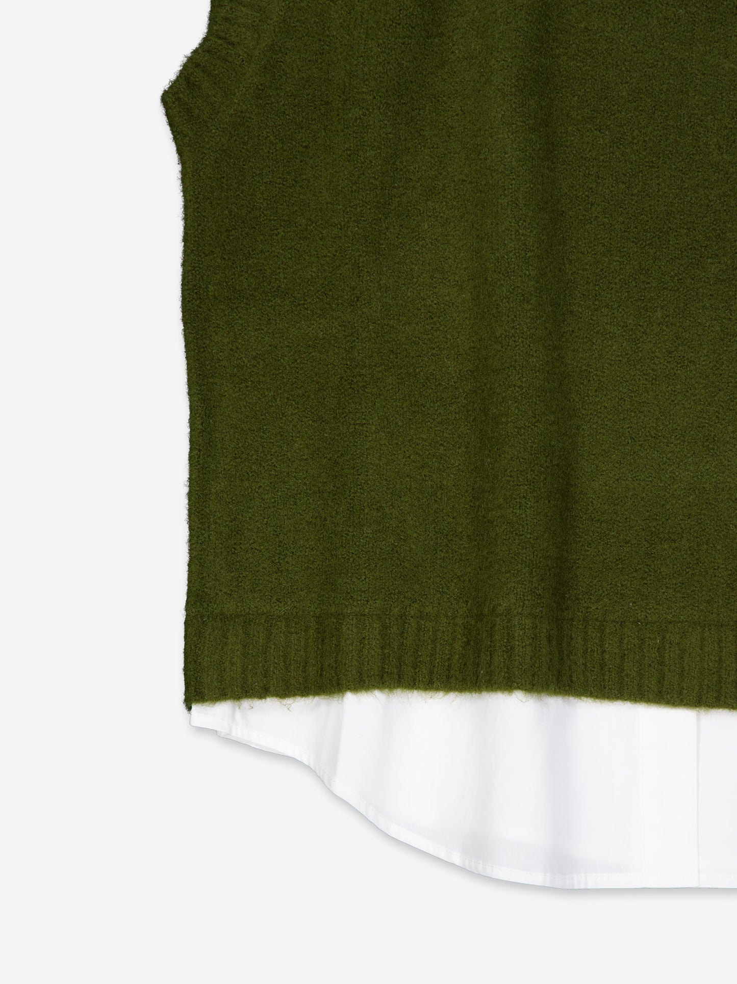 Chaleco punto con camisa - ULK Joile