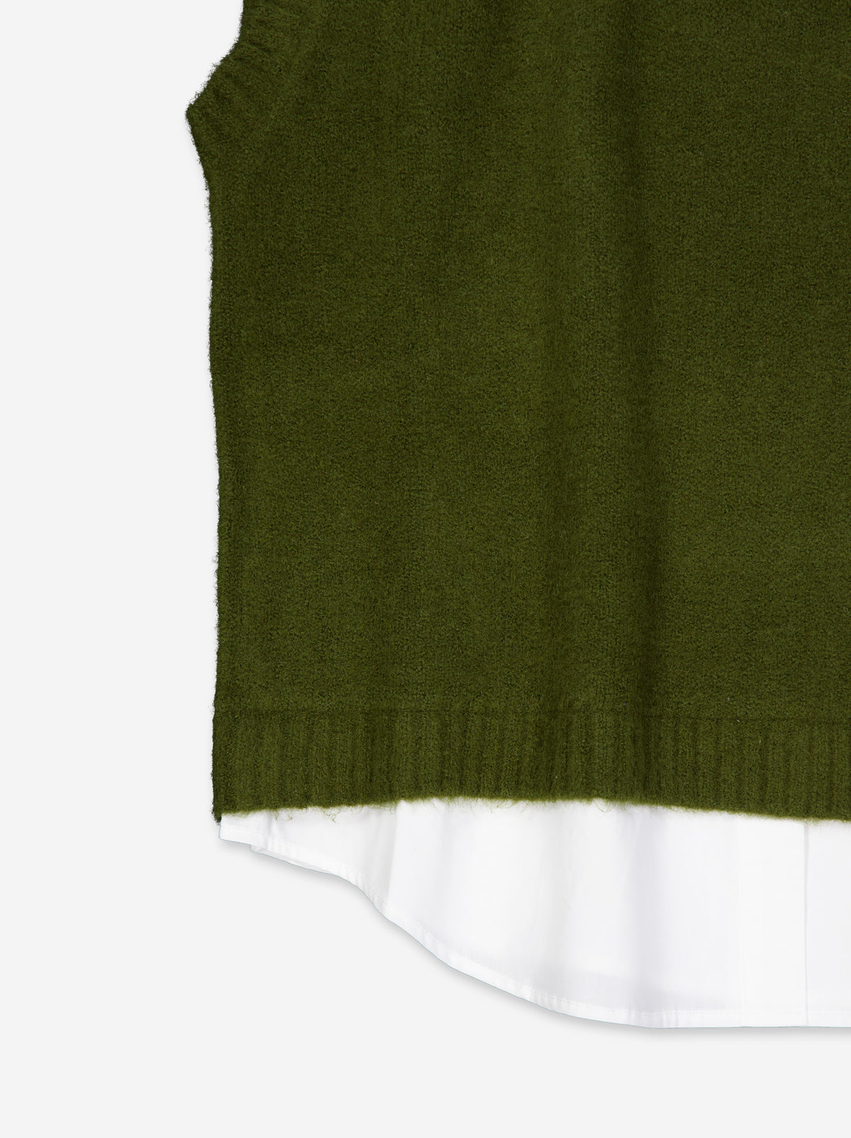 Chaleco punto con camisa - ULK Joile
