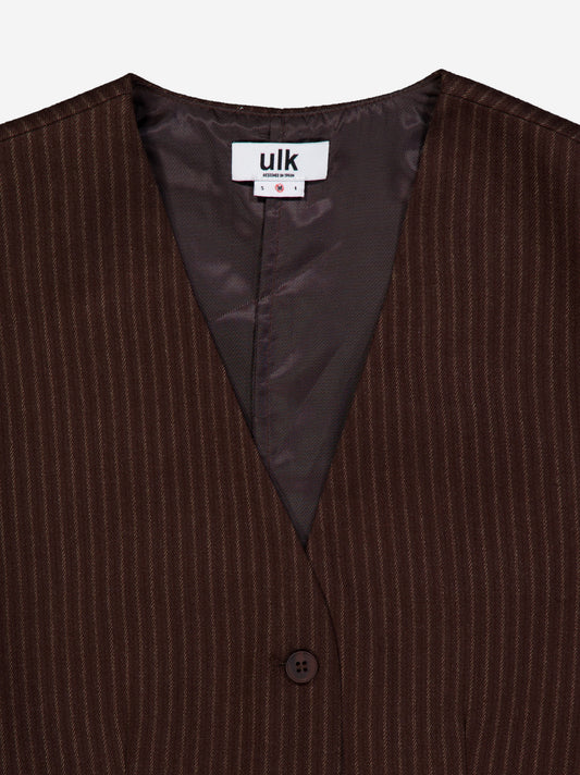 Pinstripe vest - Olivia