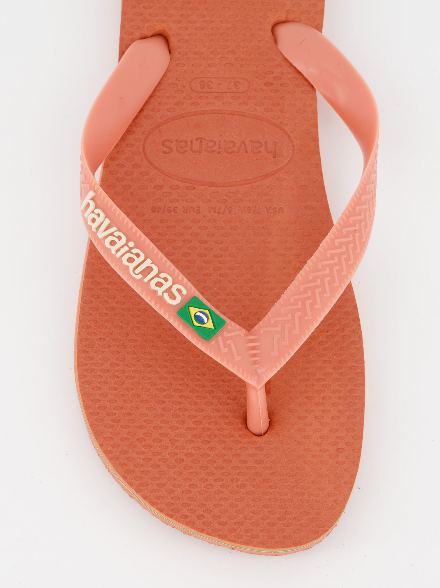 Havaianas Brasil Logo Flip Flops