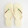 Chanclas Havaianas Brasil Logo Buttercream