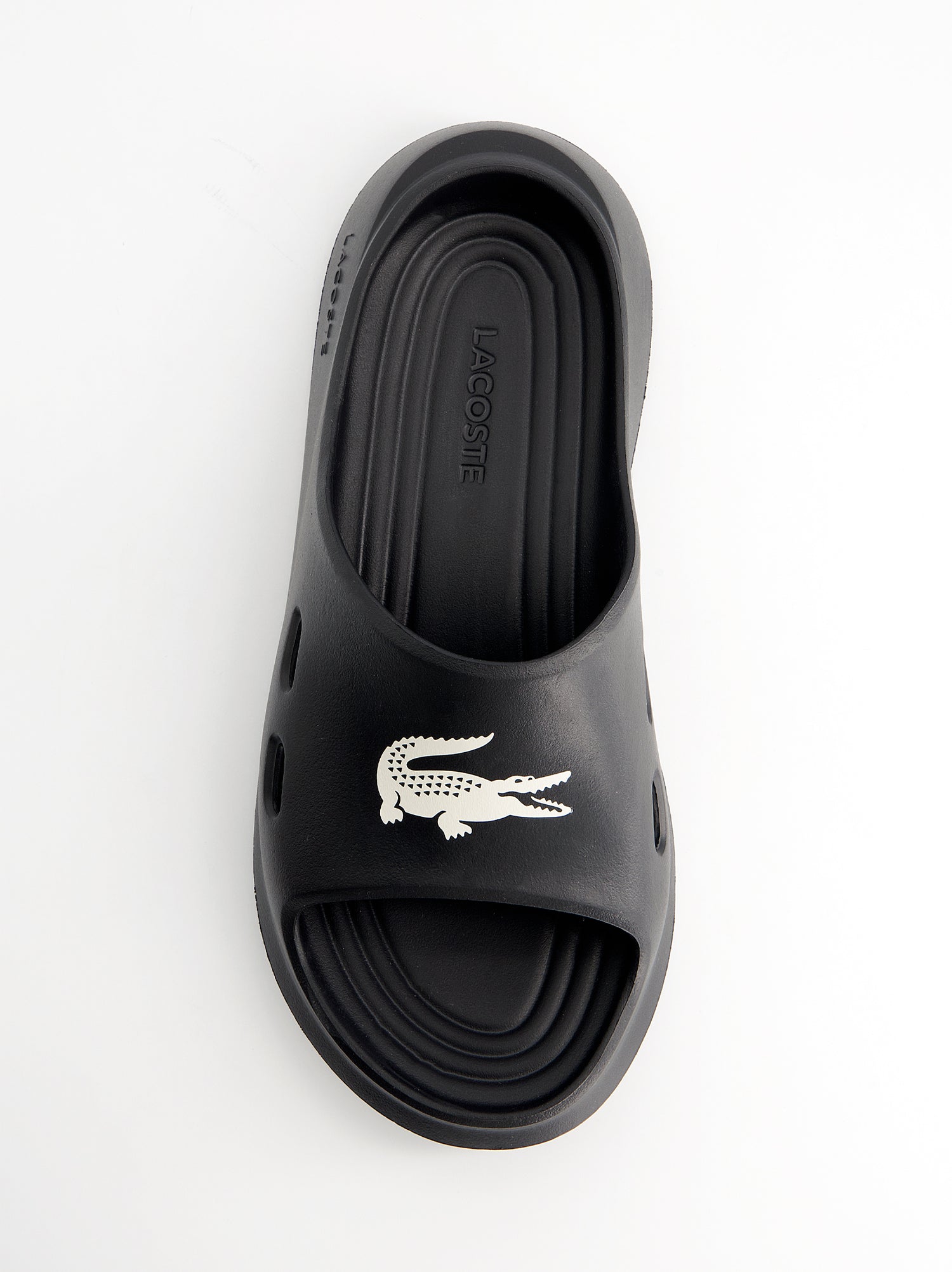 Chanclas de goma tipo pala con suela chunky - Lacoste Meduz Slide