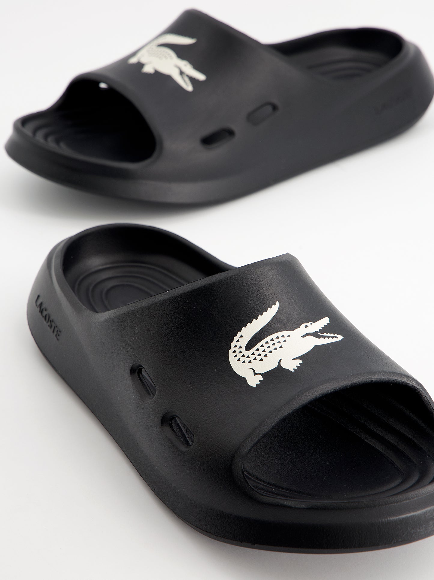 Chanclas de goma tipo pala con suela chunky - Lacoste Meduz Slide
