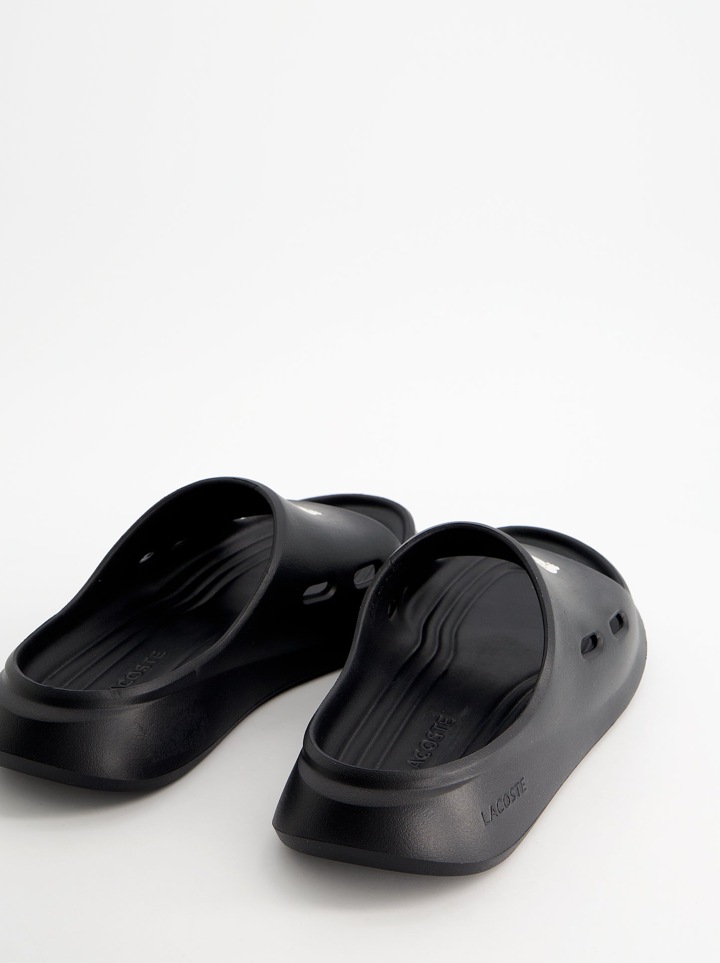 Chanclas de goma tipo pala con suela chunky - Lacoste Meduz Slide