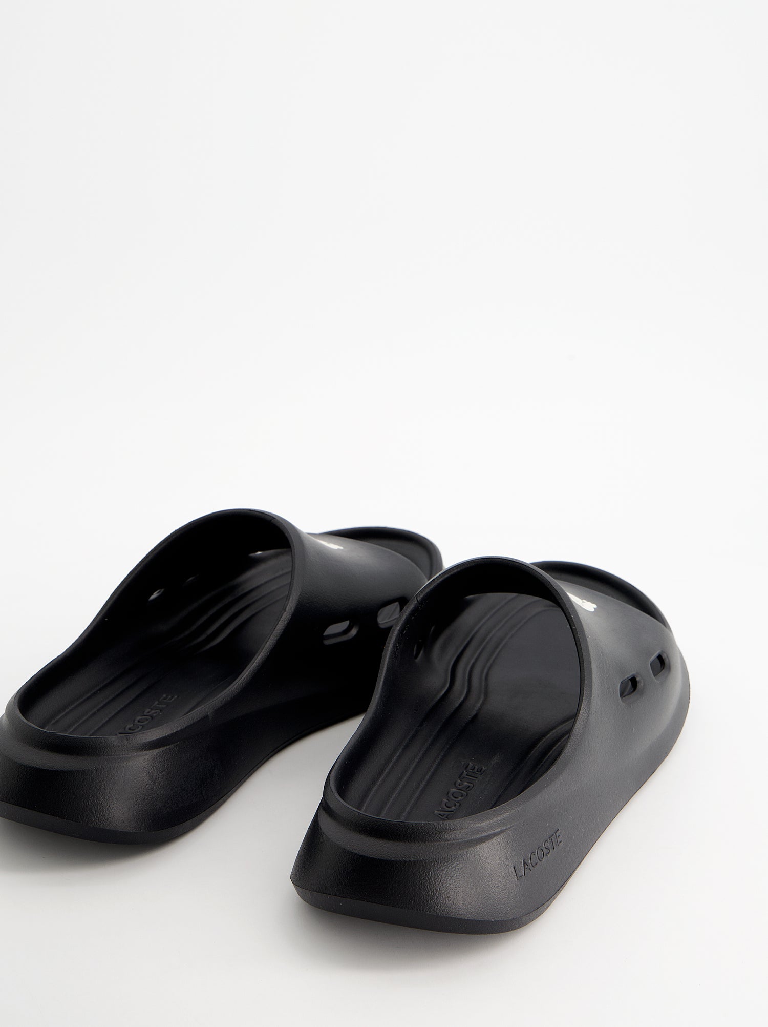 Chanclas de goma tipo pala con suela chunky - Lacoste Meduz Slide