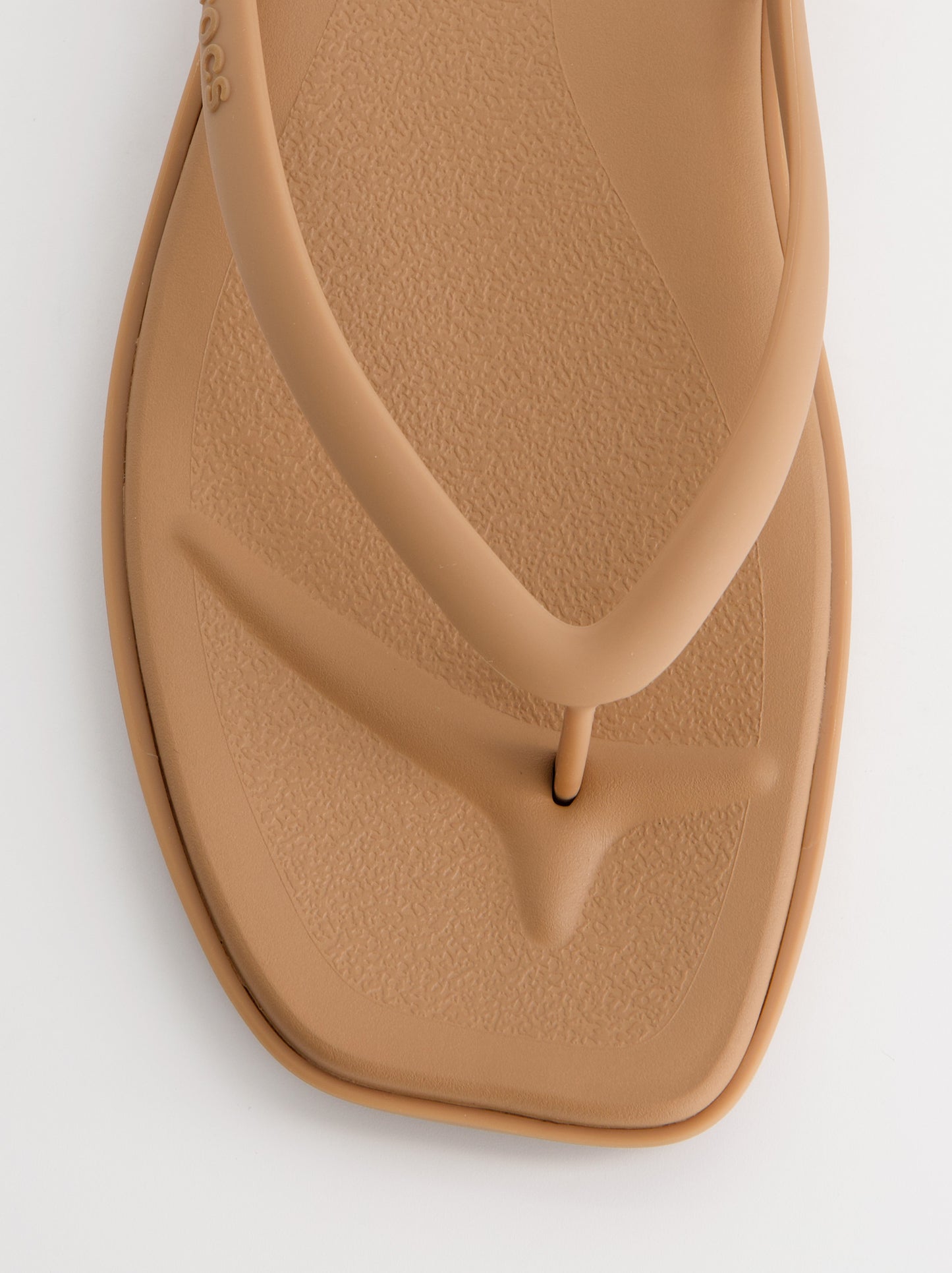 Chanclas de goma y punta cuadrada - Crocs Miami Flip