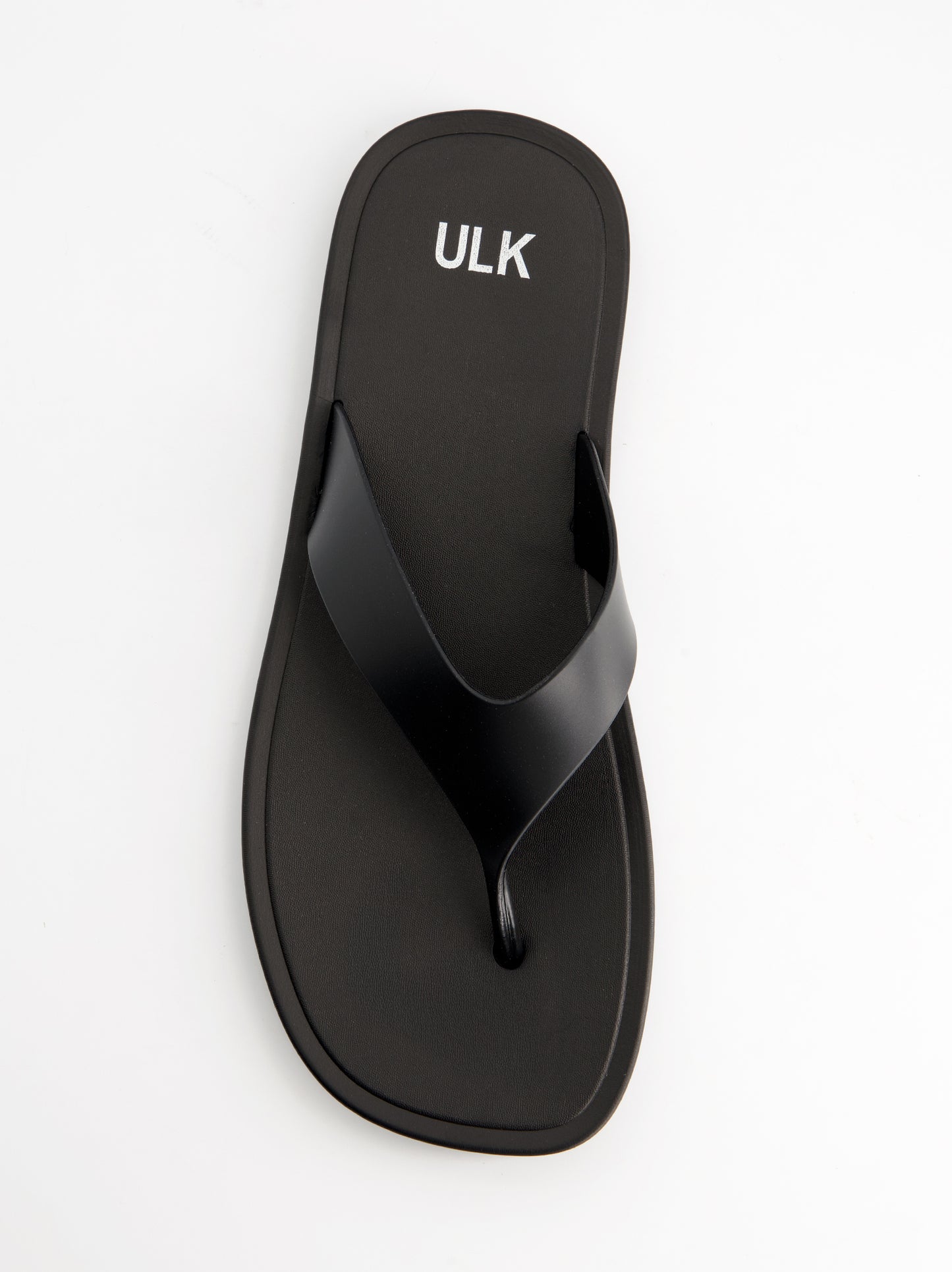 Chanclas negras de dedo efecto mate - Strik