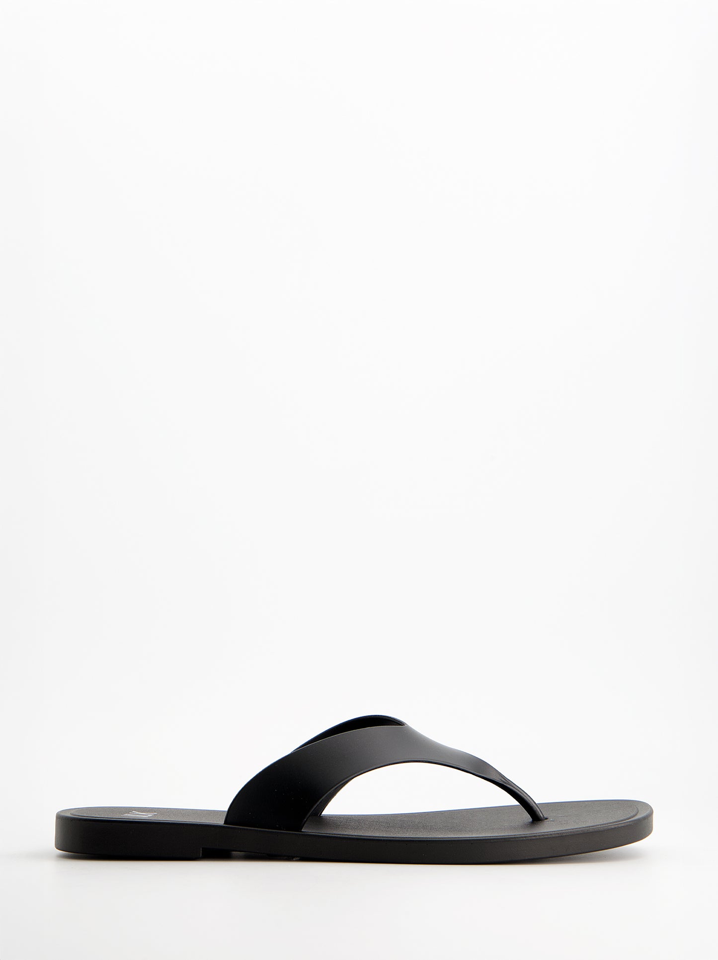 Chanclas negras de dedo efecto mate - Strik