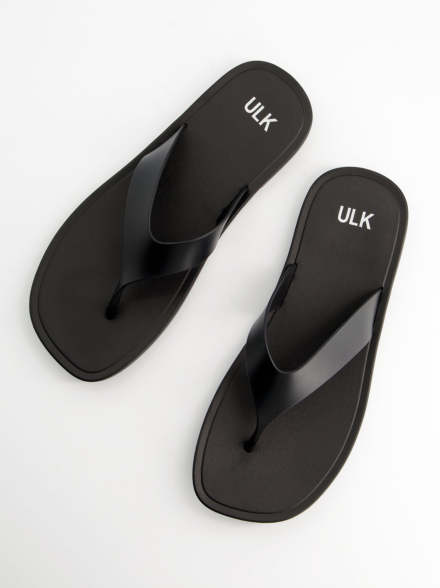 Chanclas negras de dedo efecto mate - Strik