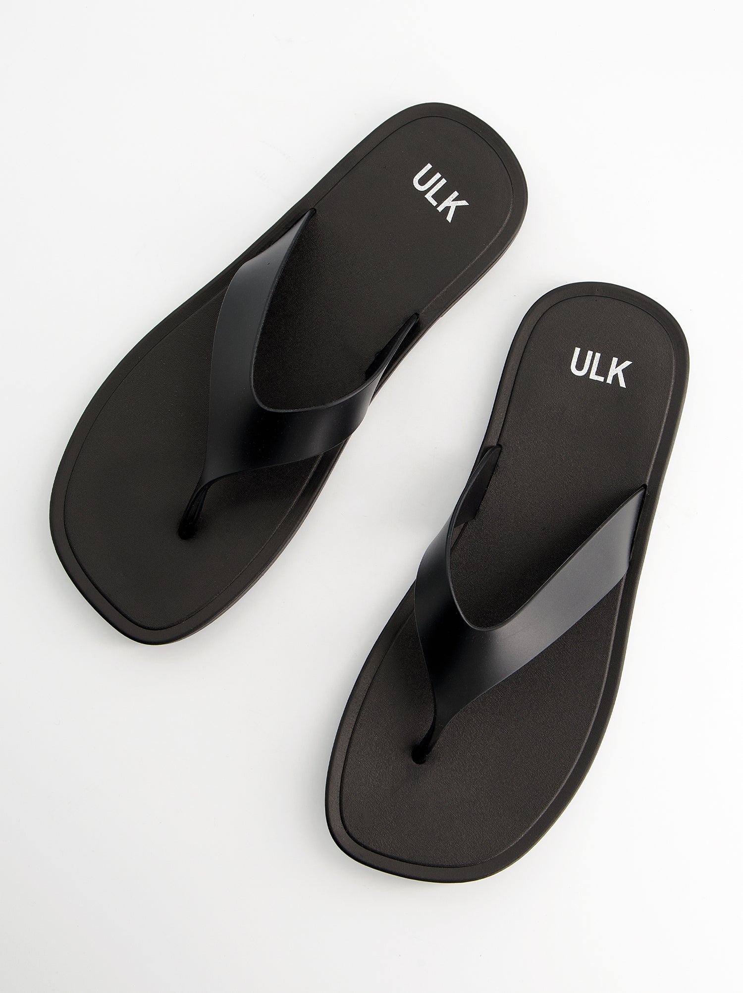 Chanclas negras de dedo efecto mate - Strik