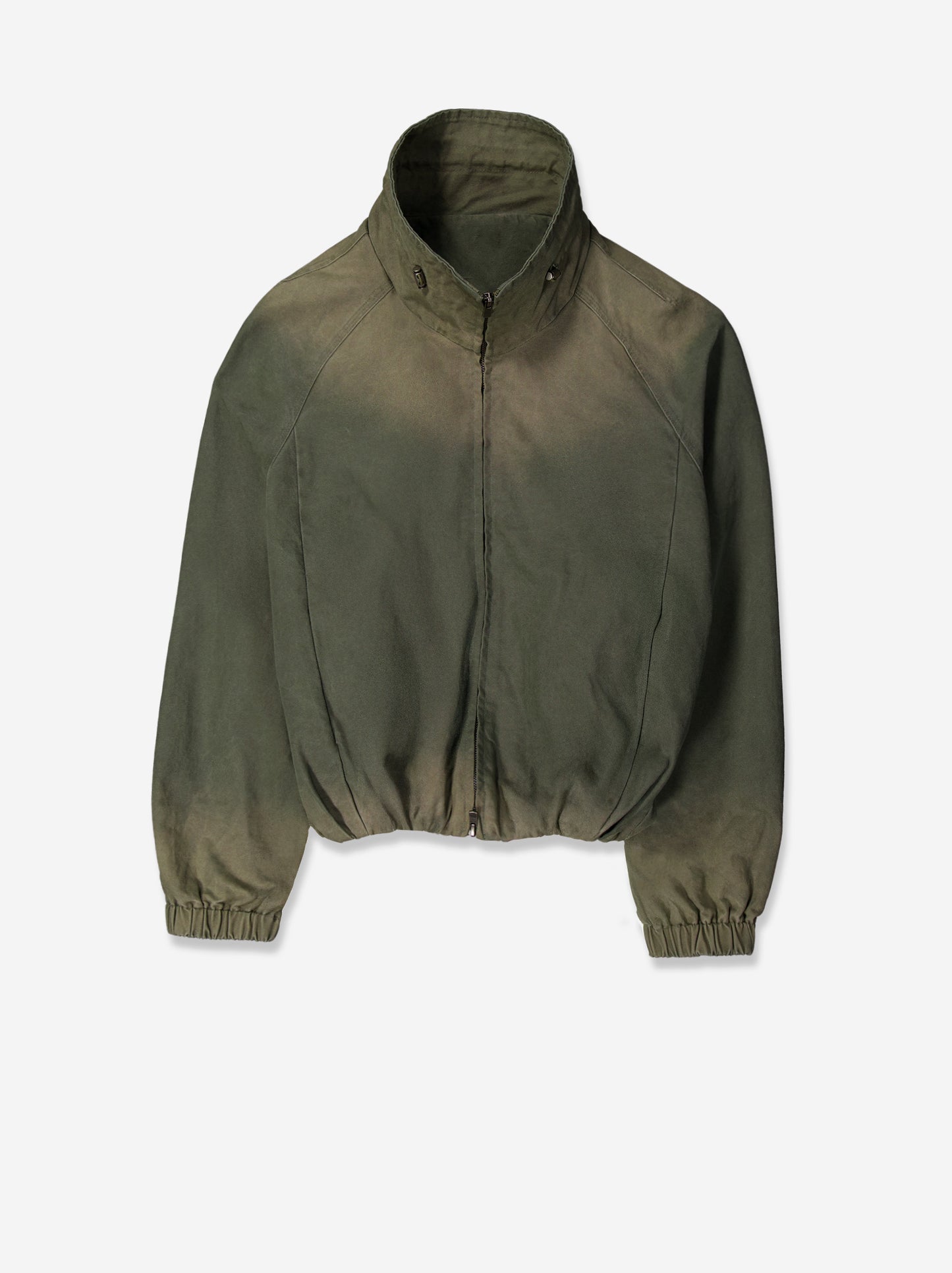 Chaqueta Bomber Efecto Lavado Caqui - Frenzy