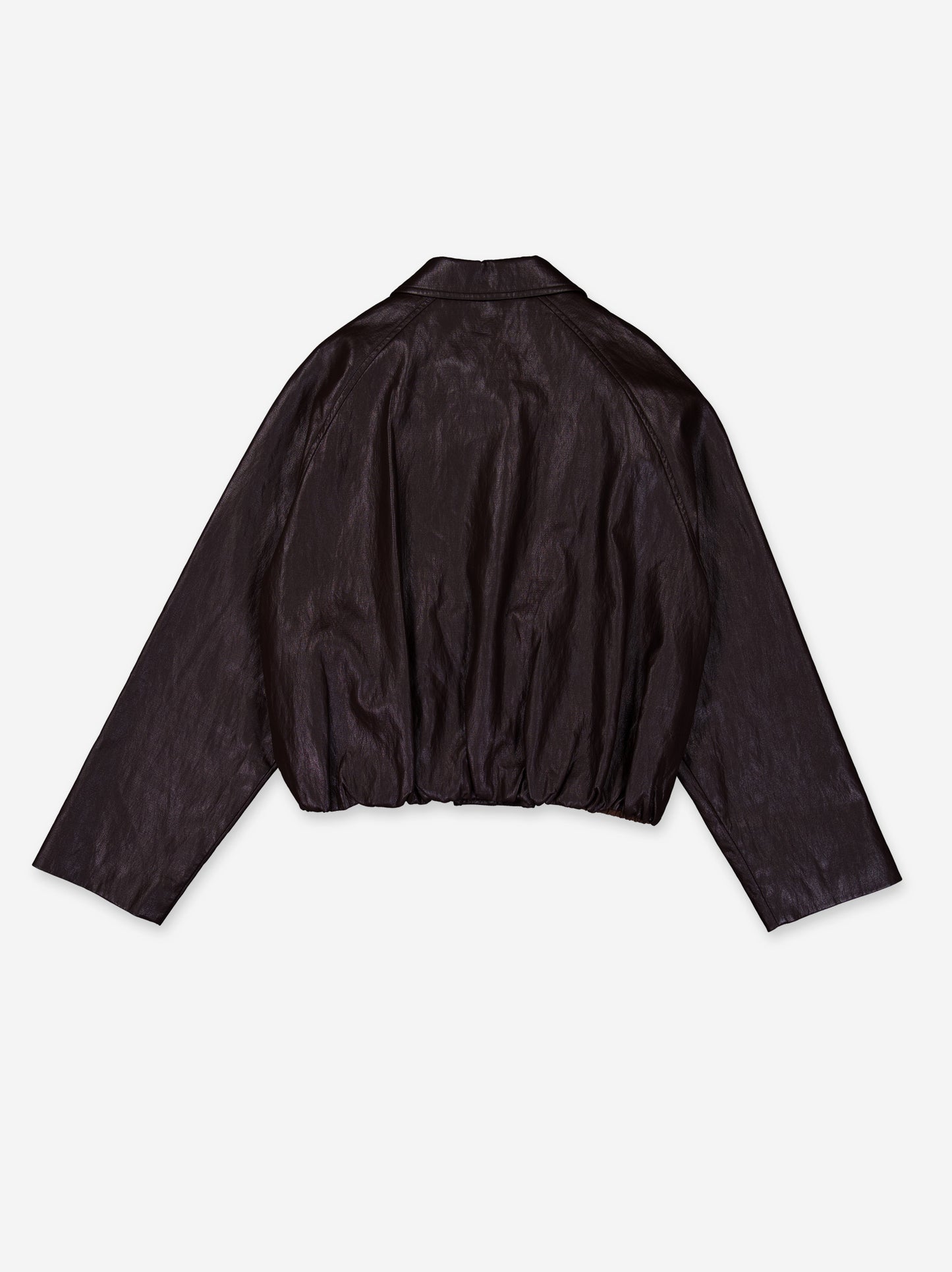 Faux leather bomber jacket - ULK Cleo