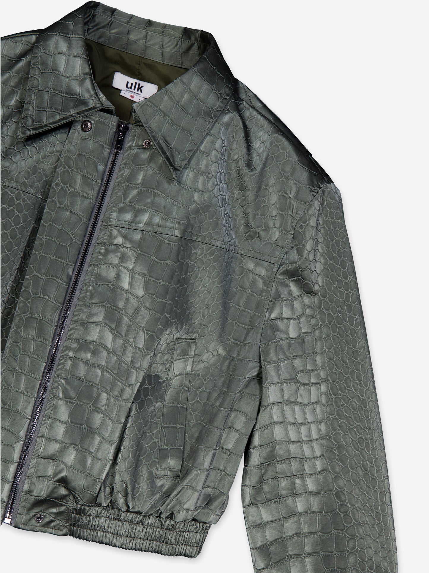 Textured bomber jacket - ULK Lisbon