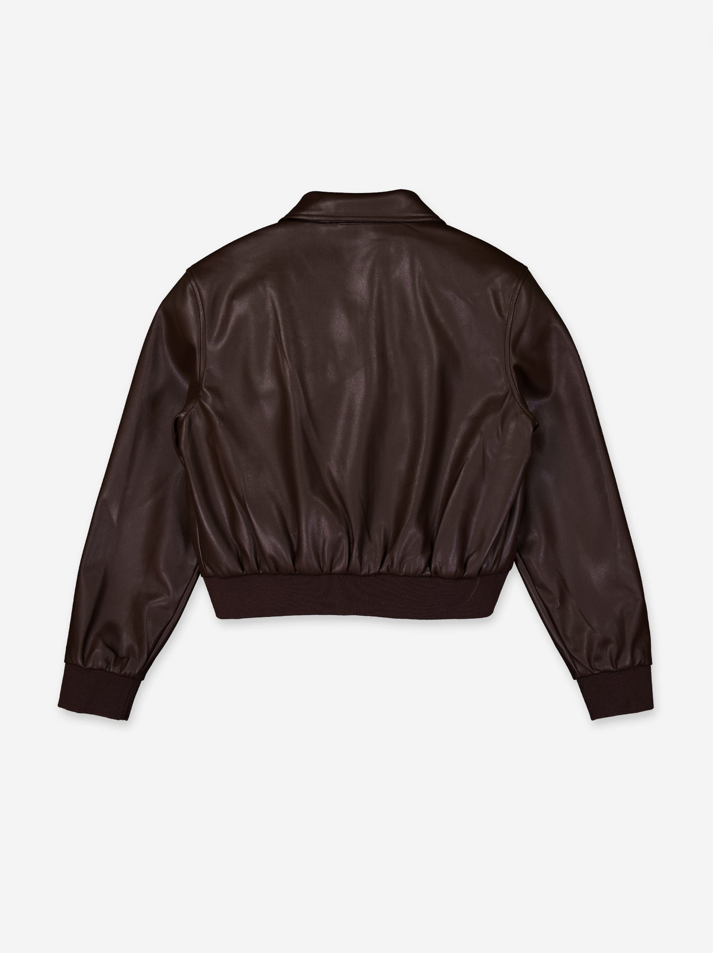 Short faux leather jacket - ULK Farah