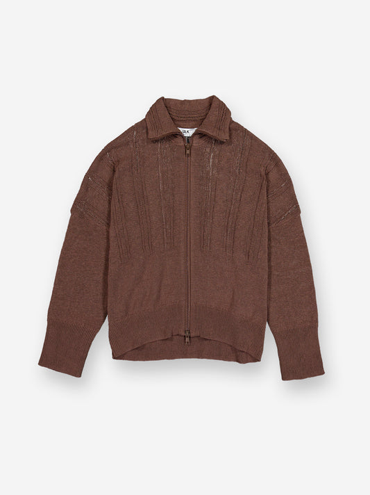 Openwork knit jacket - Flore