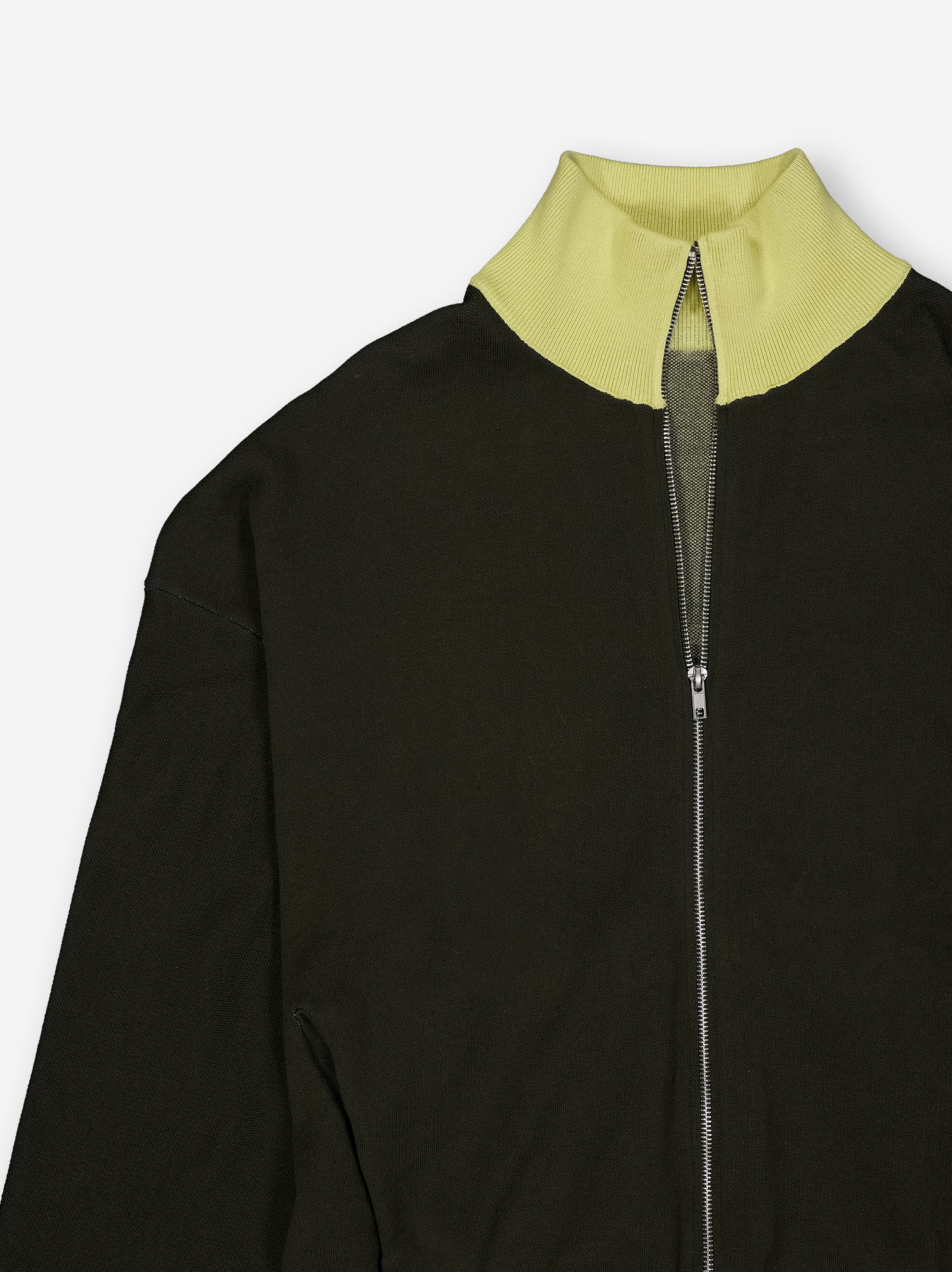 Chaqueta de punto con cremallera Wooly