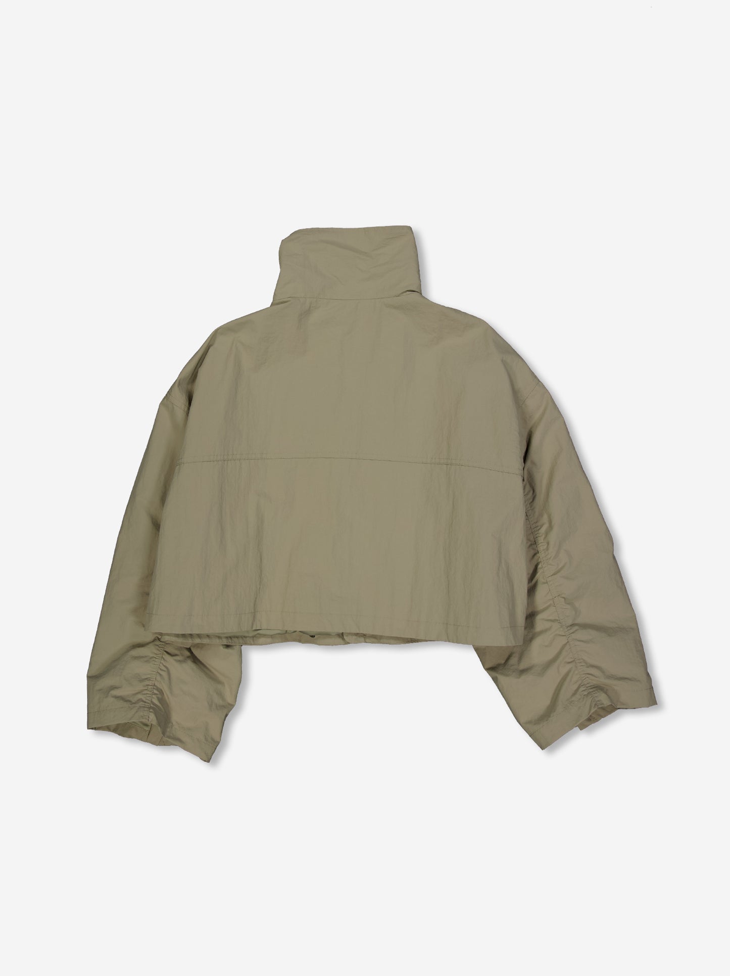 Chaqueta técnica de cuello alto con mangas fruncidas - Gemms