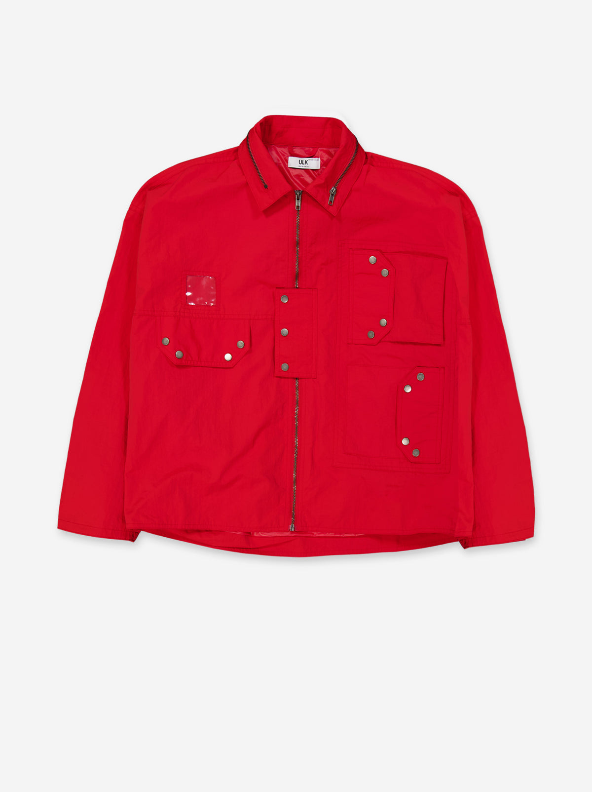 Red utility jacket - Bessete