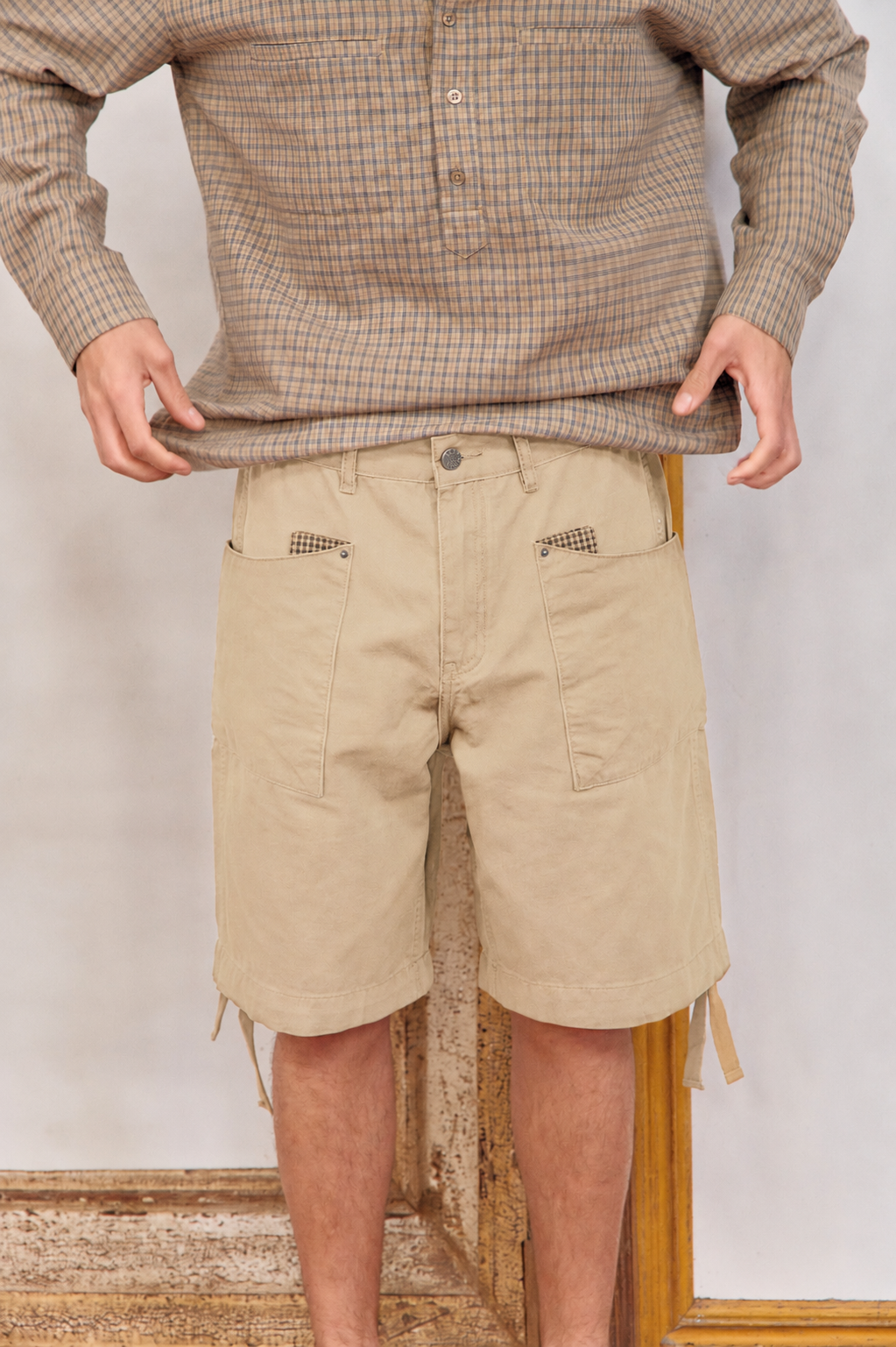 Bermuda cargo con bajos ajustables - Nomad
