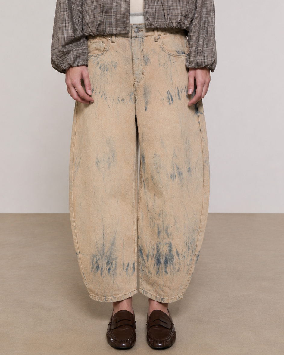 Jeans baggy tye dye - ULK Kelly