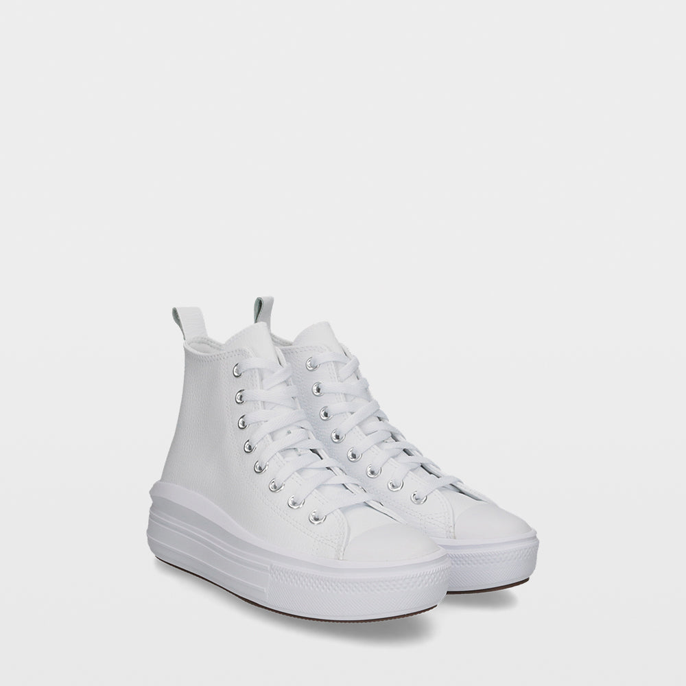 Chuck Taylor All Star Move Platform Foundational Leather - Zapatillas